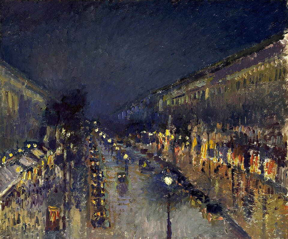 The Boulevard Montmartre at Night, 1897
